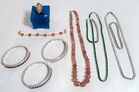 Rhinestone Bracelets, Necklaces, Sets
