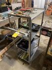 Lot# 49 - Stainless steel 4 tier cart w/