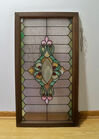 Framed Stained Glass Panel