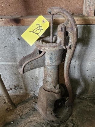 Find & Bid On Lot# 78 - HAND PITCHER PUMP-MANSFIELD OH - Now For Sale ...