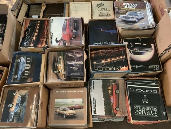 Lot# 54 - 80s Dodge and Plymouth Car Bro
