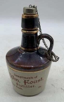 Find & Bid On Lot# 25 - Foust Distiller mini adv. Ston - Now For Sale ...