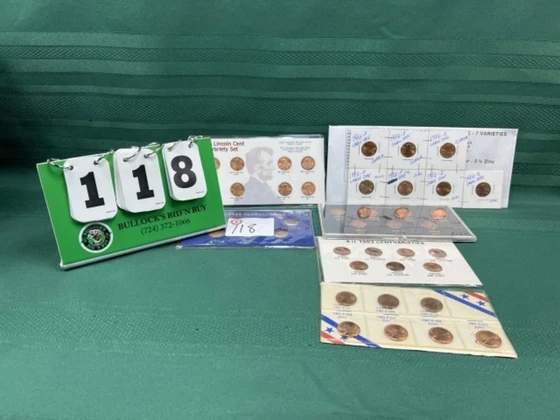 Find & Bid On Lot# 118 - 1982 Coin Collection Pennies - Now For Sale At ...