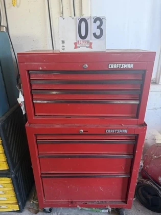 Find & Bid On Lot# 3 - Craftsman roll around toolbox - Now For Sale At ...