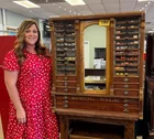  Preview image for Lot# 190 - Antique Country Store Oak Sew 