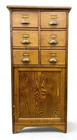  Preview image for Lot# 87 - Vintage Oak File / Card Catalo 