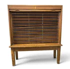  Preview image for Lot# 164 - Antique Oak Unique Roll Top S 