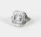  Preview image for Lot# 67 - Jewelry 18kt White Gold Diamon 