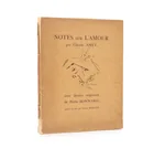  Preview image for Pierre Bonnard Signed "Notes Sur L' 