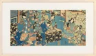  Preview image for Utagawa Toyokuni Kimono Shop Triptych 