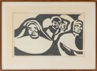  Preview image for Susan Stevens "Selma Alabama" Linocut 