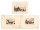  Preview image for Cityscape Engravings, 19th C., 3 