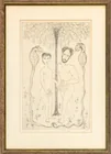  Preview image for Gabor Peterdi "Adam & Eve" Etching 