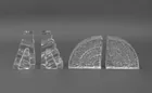  Preview image for Cut Crystal Bookends, 2 Pairs 