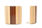 Preview image for Mid-Century Modern Curved Wood Bookends, 