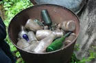  Preview image for Barrels of Bottles and Insulators 