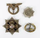  Preview image for Lot# 87 - Lot of 4 German WW II Badges & 