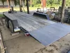 equipment hauling trailer