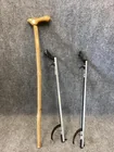  Preview image for Lot# 23 - Wooden walking stick & reacher 