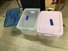  Preview image for Lot# 446 - Storage Totes with Lids 