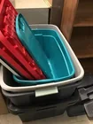  Preview image for Lot# 467 - Storage Totes with Lids (5) 