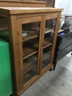  Preview image for Lot# 493 - Antique Oak Display Cabinet 