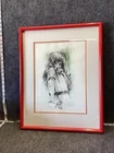  Preview image for Lot# 614 - Framed Pencil signed print 