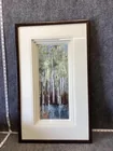  Preview image for Lot# 633 - framed vertical birch tree la 
