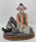  Preview image for Lot# 21 - Clown w/White Cat Resin 