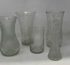  Preview image for Lot# 110 - Glass Flower Vases 6-9 