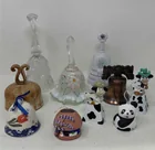  Preview image for Lot# 124 - Collector Bells- Glass & Cera 