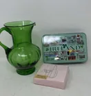  Preview image for Lot# 181 - Green Glass 9 Pitcher Ireland 