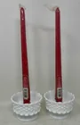  Preview image for Lot# 182 - Milk Glass Candle Holders & R 