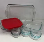  Preview image for Lot# 205 - Pyrex Baking Dishes & Dessert 