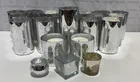  Preview image for Lot# 267 - Glass Candle Holders 