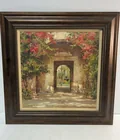 Preview image for Lot# 281 - Framed Tuscan Garden Courtyar 
