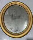  Preview image for Lot# 367 - Oval Gold-Tone Wall Mirror 