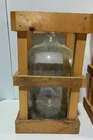  Preview image for Lot# 377 - Glass Carboy in Wooden Crate 