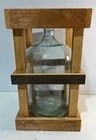  Preview image for Lot# 378 - Glass Carboy in Wooden Crate 