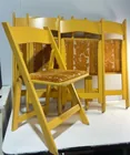  Preview image for Lot# 390 - Yellow Folding Chair Set 