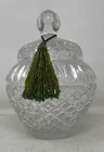  Preview image for Lot# 440 - Cut Crystal Lidded Jar with B 