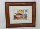  Preview image for Lot# 489 - Framed 9x7 Embroidery Art 