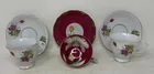  Preview image for Lot# 517 - Floral Porcelain Teacup Trio 