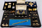  Preview image for Lot# 365 - Jewelry Lot Cuff Links/Pins/T 