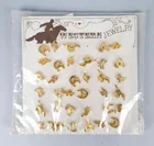  Preview image for Lot# 275 - Lot of 100+ Gold-Toned Wester 