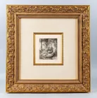  Preview image for Lot# 139 - Art Framed Etching by Jean Fr 