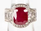  Preview image for Lot# 25 - Jewelry Sterling Silver Ruby R 