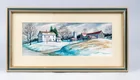  Preview image for Lot# 359 - Art Framed Winter Farm Landsc 