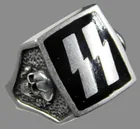 German Waffen SS Officers Runic Ring
