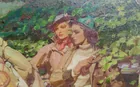  Preview image for DETAIL MEAD SCHAEFFER OIL PAINTING 